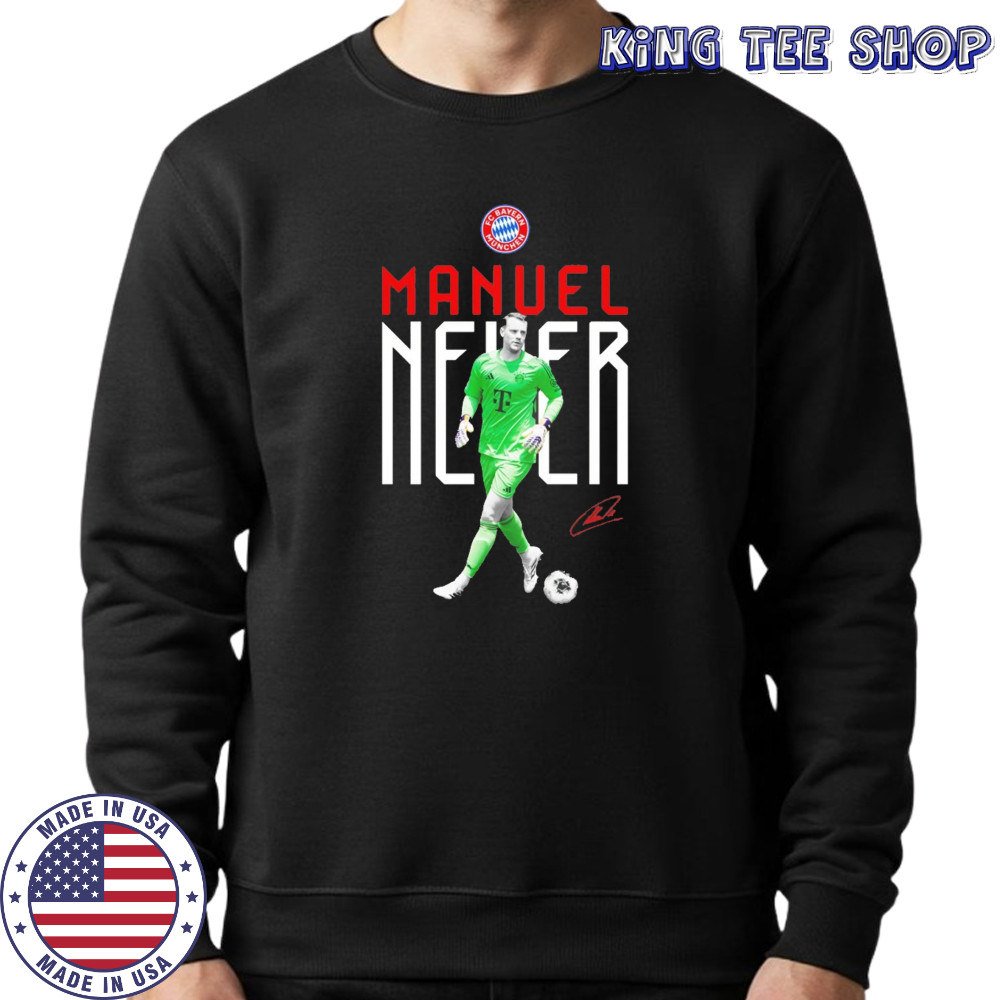 Manuel Neuer FC Bayern soccer signature shirt Sweatshirt