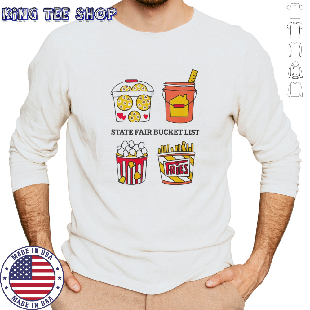 State fair bucket list shirt Long Sleeved