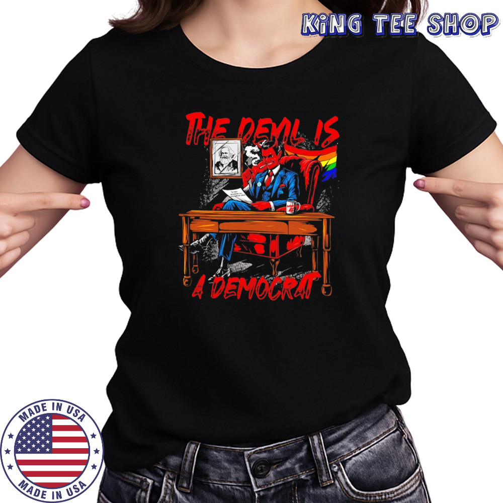 The devil is a democrat shirt Women's T-shirt