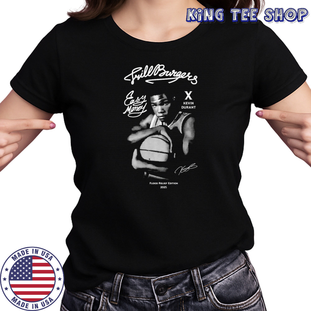 Trill Burgers x Kevin Durant easy money 2025 shirt Women's T-shirt