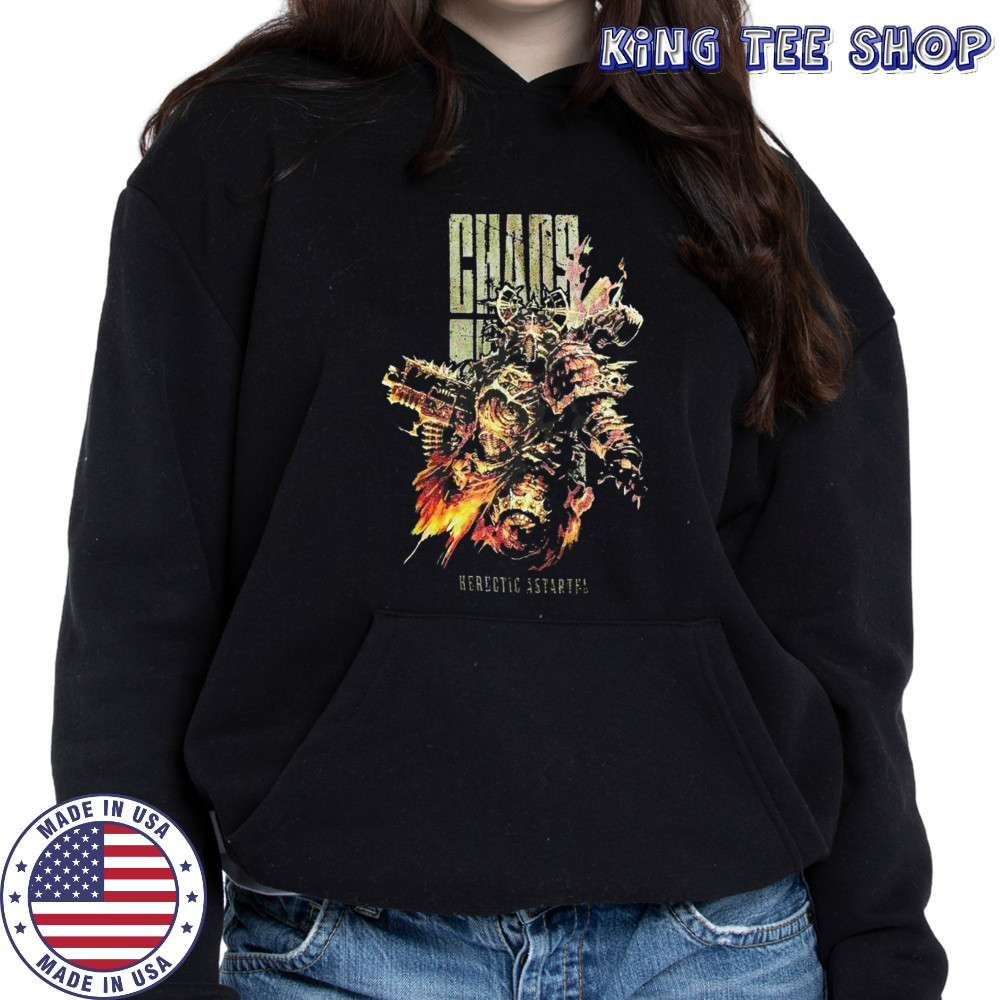 Warhammer 40K Chaos Herectic Zine shirt Hoodie
