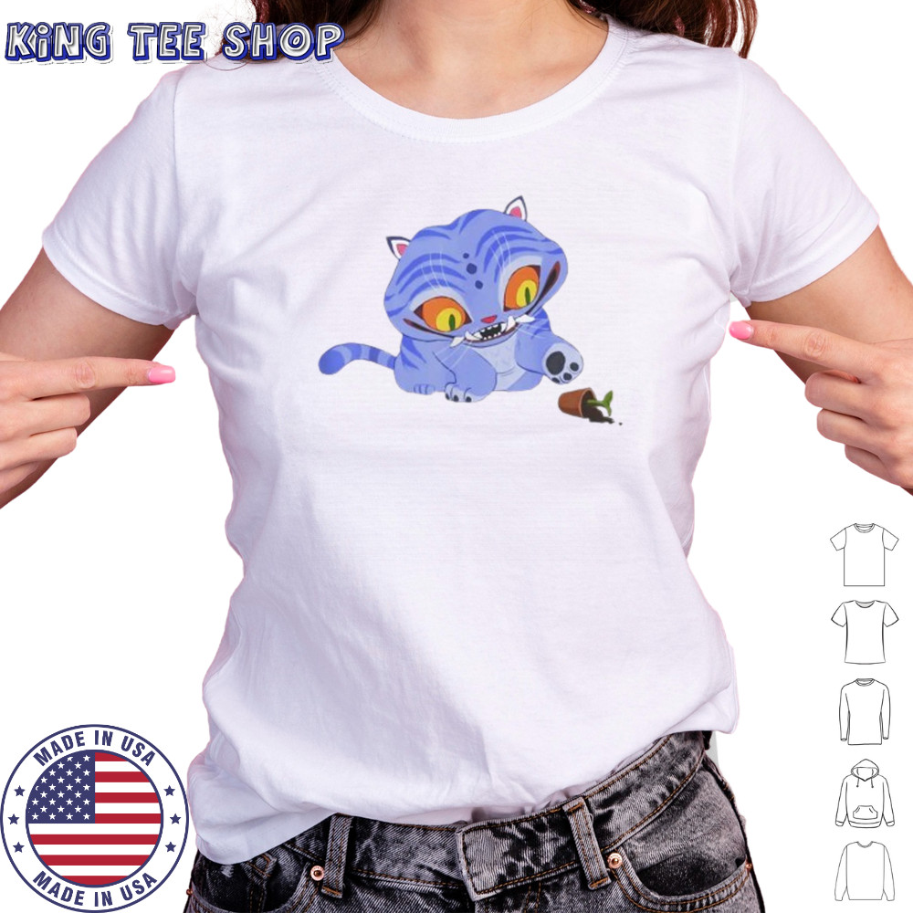 Derpy playing with plant vase shirt Women's T-shirt