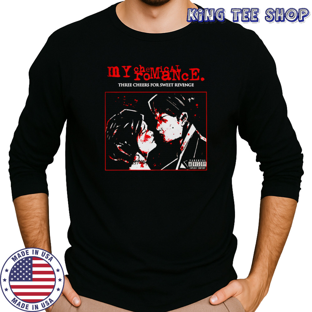 My Chemical Romance Three Cheers For Sweet Revenge poster shirt Long Sleeved