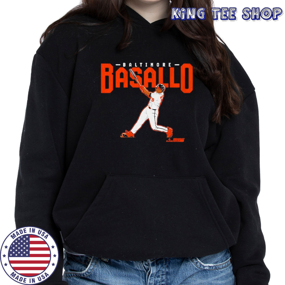 Samuel Basallo Slugger Swing T-Shirt Hoodie