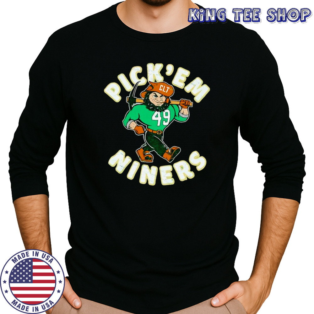 Charlotte 49ers Pick’em shirt Long Sleeved