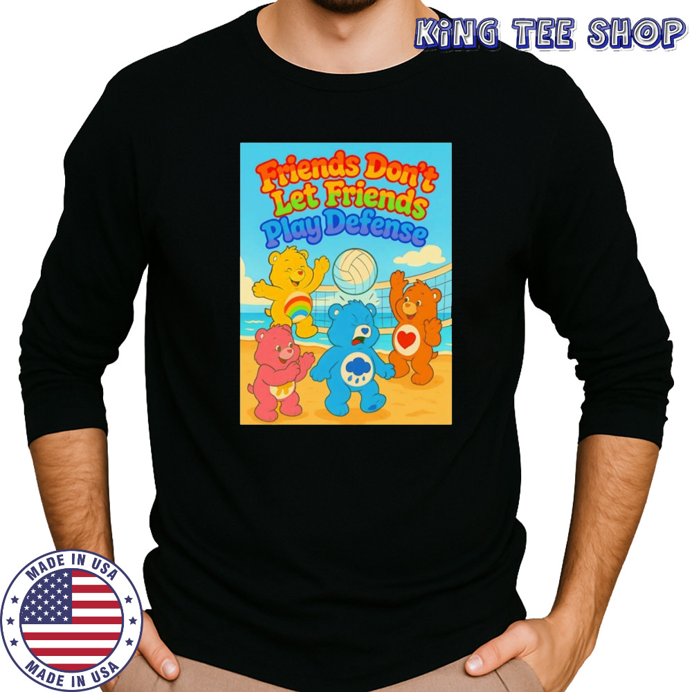 Friends don’t let friends play defense shirt Long Sleeved