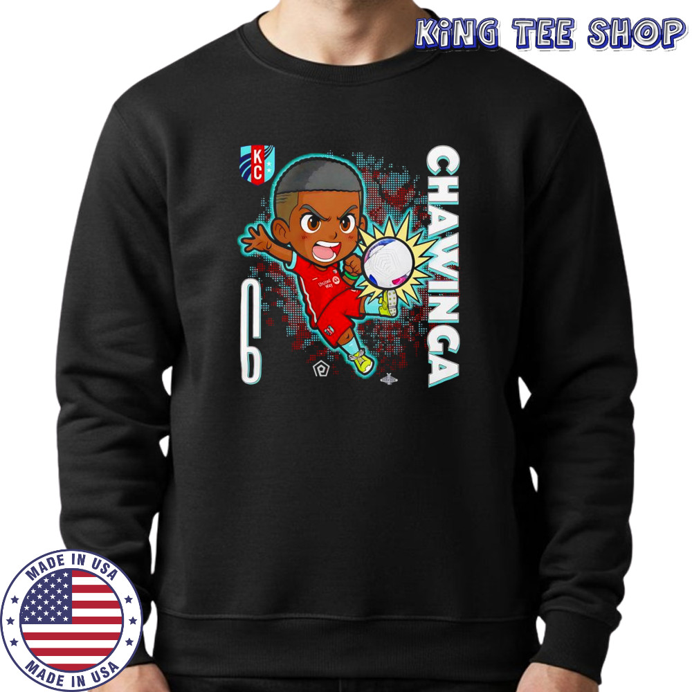 KC Current Temwa Chawinga chibi cartoon shirt Sweatshirt