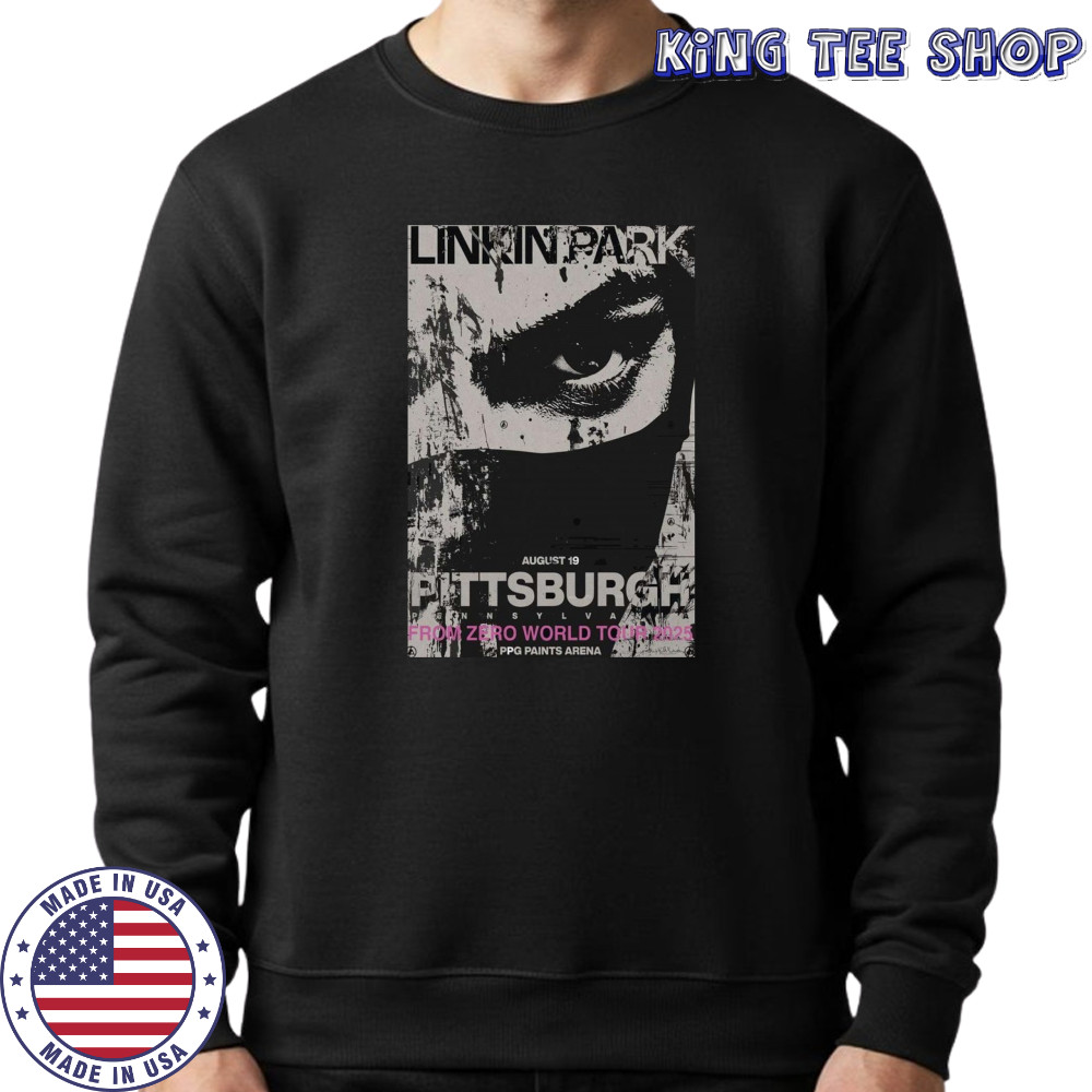 Linkin Park Concert Pittsburgh PA at PPG Paints Arena August 19 2025 Poster T-Shirt Sweatshirt
