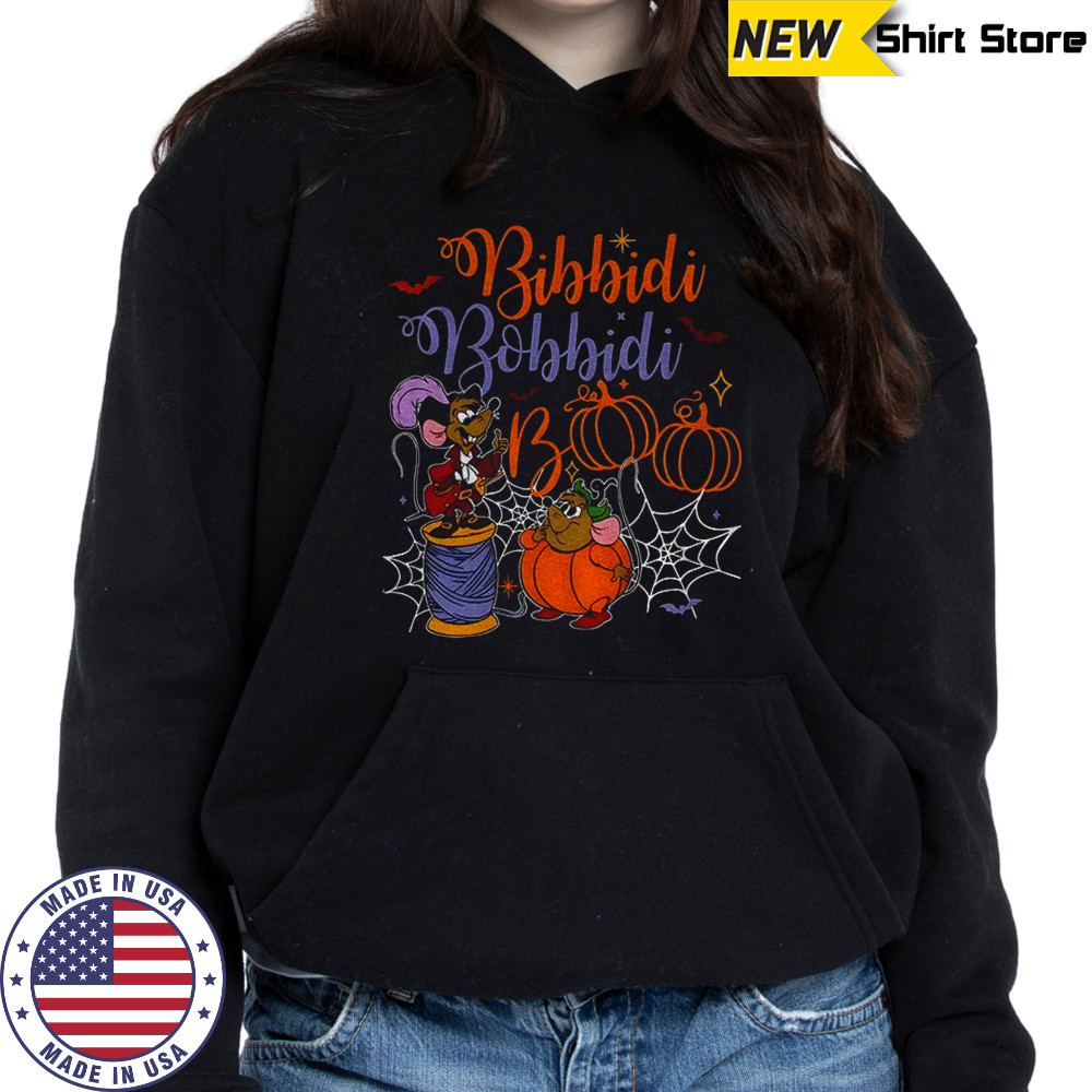 Bibbidi Bobbidi Boo Halloween Jaq and Gus Disney Cinderella shirt Hoodie