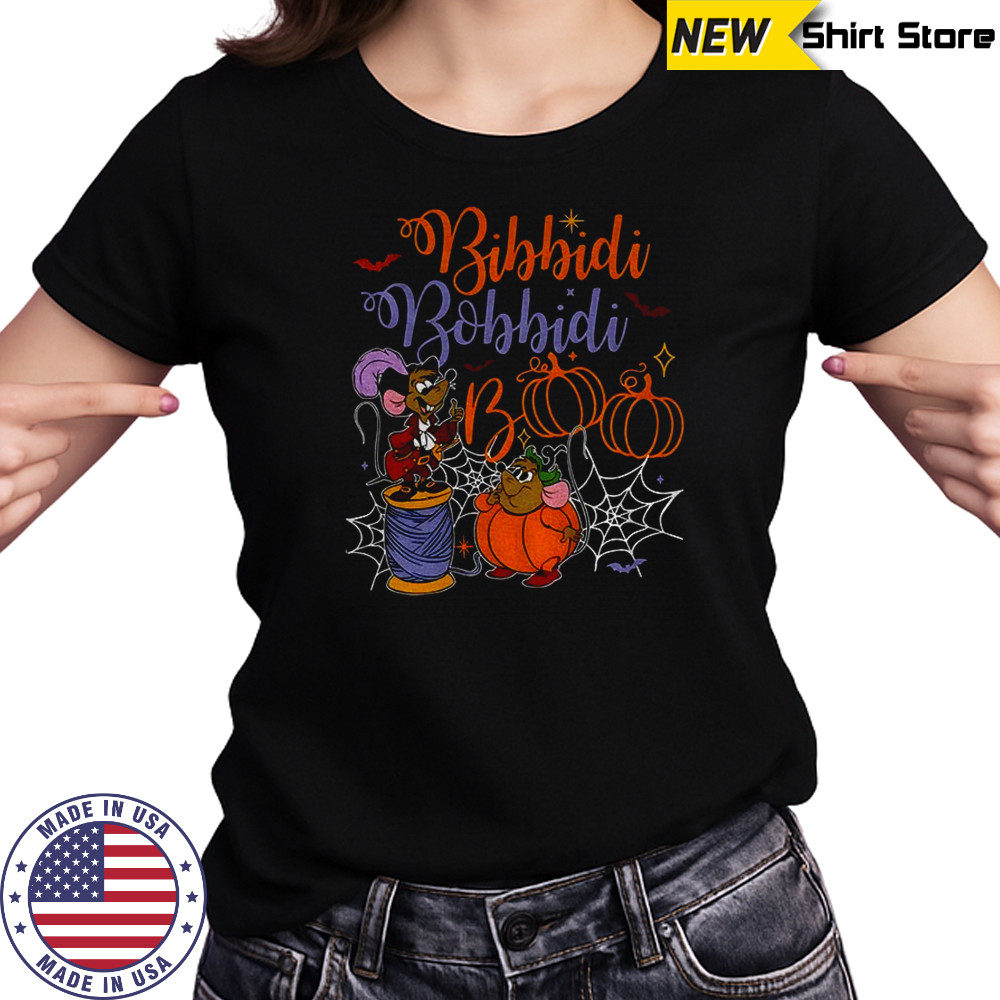 Bibbidi Bobbidi Boo Halloween Jaq and Gus Disney Cinderella shirt Women's T-shirt
